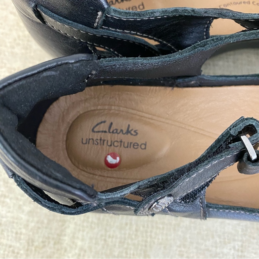 Clarks Unstructured Appley Way T Strap Comfort Sh… - image 7